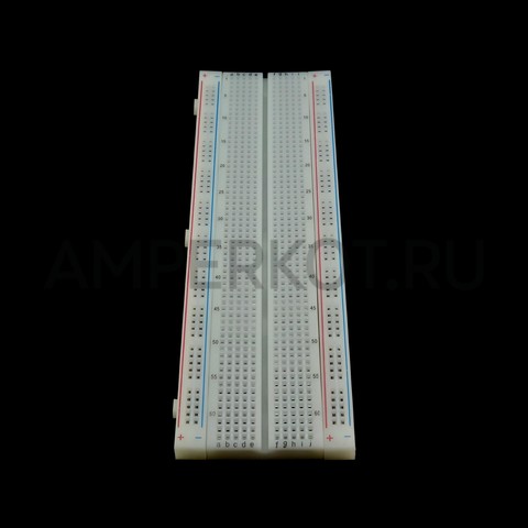 Беспаечная макетная плата (solderless breadboard) MB-102 на 830 отверстий, фото 4