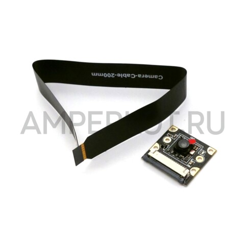 8МП камера Waveshare для Raspberry Pi 5 IMX219 MIPI-CSI 79.3°, фото 1