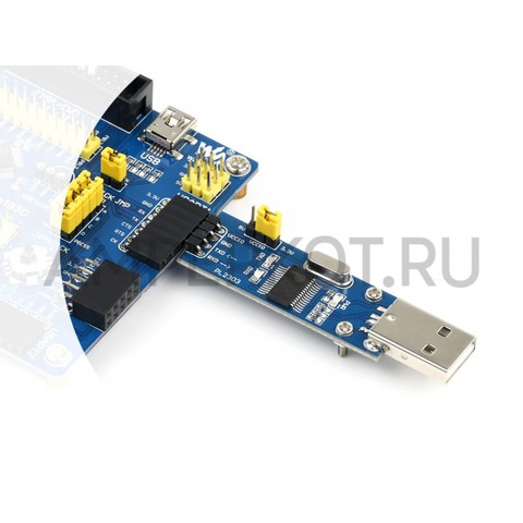 Waveshare конвертер интерфейса USB на UART на чипе PL2303 (USB Type A), фото 2
