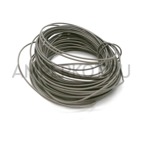Коаксиальный кабель RG1.37 50 Ом 1 метр Серый (на отрез), фото 1