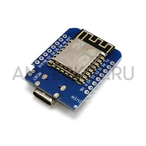 Отладочная плата WEMOS D1 MINI ESP8266EX 4 MB Type-C, фото 1