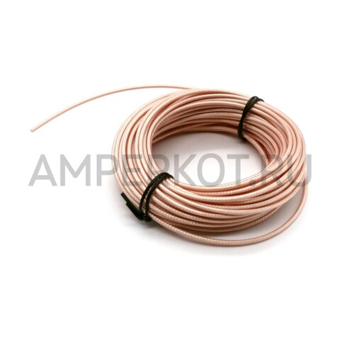 Коаксиальный кабель RG-316 50 ОМ 2.5 мм 1 метр (на отрез), фото 1