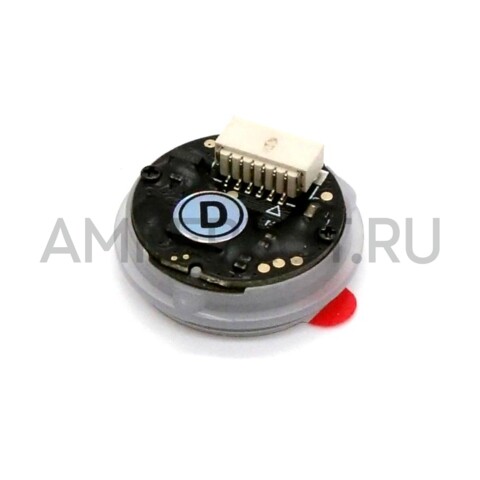 Миниатюрный круглый считыватель 1D/2D Waveshare UART c LED индикатором, фото 3