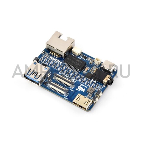 Материнская плата Waveshare Nano Base (B) для Raspberry Pi CM5, фото 1