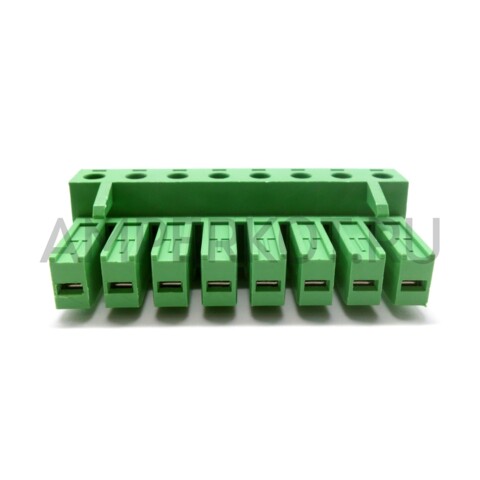 Высокотоковый клеммник (комплект) 2EDGKCM-7.62 8 контактов 300V/10A, фото 10
