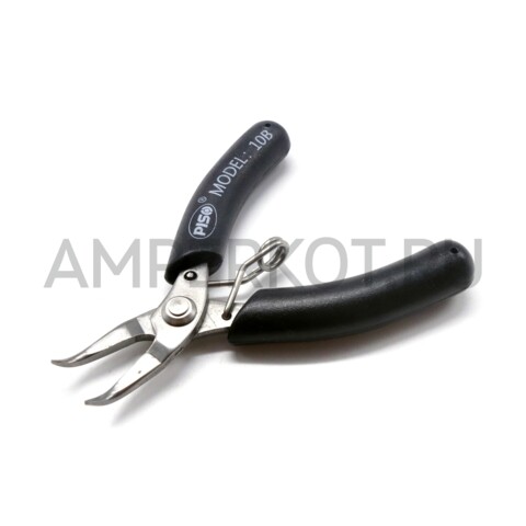 Тонкогубцы PS-10B с изогнутыми губками для точных работ, фото 1