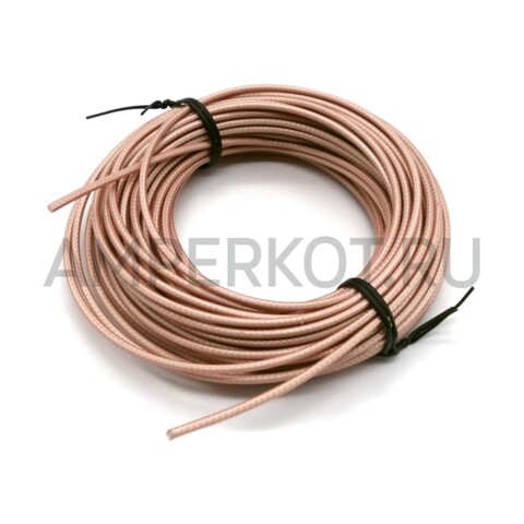 Коаксиальный кабель RG179 75 Ом 1 метр (на отрез), фото 1