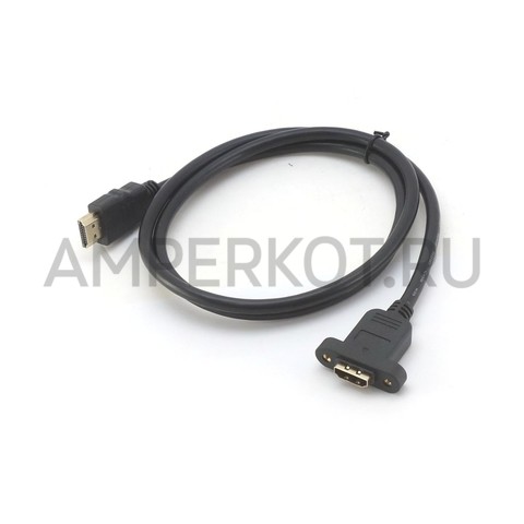 Удлинительный HDMI кабель с креплением 1 метр, фото 1