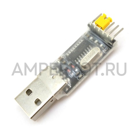 USB-UART конвертер с возможностью выбора напряжения TTL (CH340G), фото 3