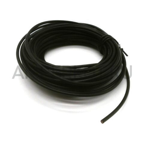 Коаксиальный кабель RG 174 50 Ом медь/алюминий Черный 1 метр (на отрез), фото 1