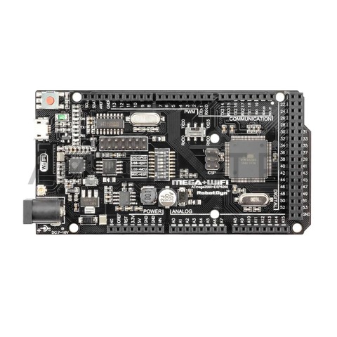 Плата MEGA2560 R3 (Arduino-совместимая) 32MB + WiFi ESP8266, фото 3