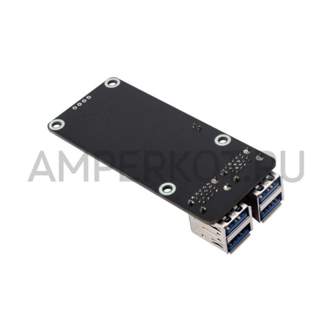 Плата расширения для Raspberry Pi 5 PCIe на 4 порта USB3.2 Gen1 (C) до 5Gbps, фото 4