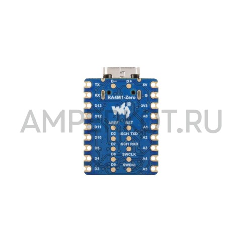Плата разработчика Waveshare RA4M1-Zero Cortex-M4 48 МГц, фото 3