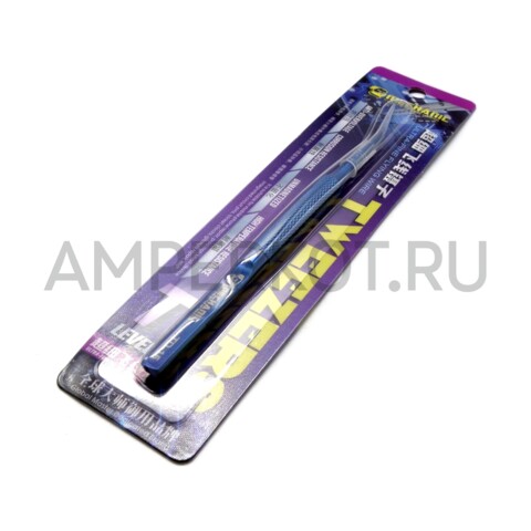 Пинцет MECHANIC серии TD-15 изогнутый, фото 1