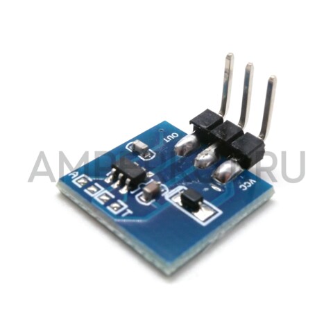 Миниатюрный модуль сенсорной кнопки TTP223, фото 1