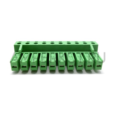 Высокотоковый клеммник (комплект) 2EDGKCM-7.62 10 контактов 300V/10A, фото 5