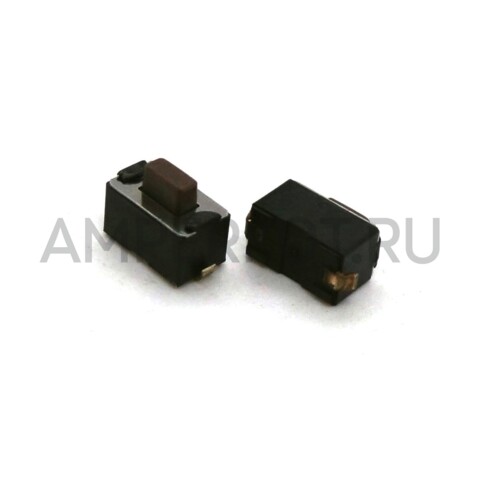 SMD кнопочный переключатель Diptronics DTSM-32N-V-T/R (6х3.5х5), 12V, OFF-(ON) DTN, фото 1