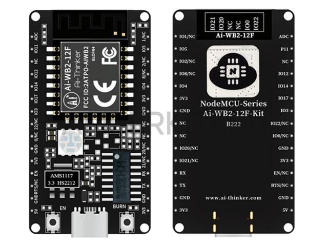 Ai-Thinker Ai-WB2-12F-Kit BL602 RISC Wi-Fi/BLE 5.0, фото 1