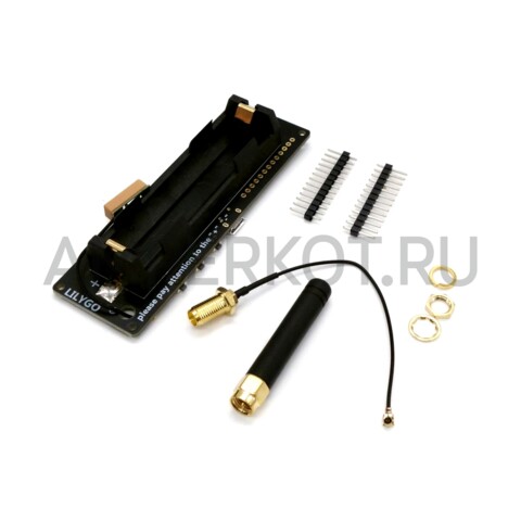 Отладочная плата TTGO T-Beam ESP32 WIFI/BL LORA 868МГц (SX1262) GPS (NEO-M8N) 4МБ UART CH9102F, фото 1