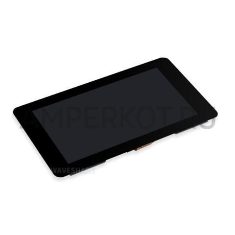 7” сенсорный дисплей Waveshare без корпуса, 800×480, закаленное стекло, CTP, DSI совместим с Raspberry Pi 3/4/5, VisionFive2 и Core3566, фото 5
