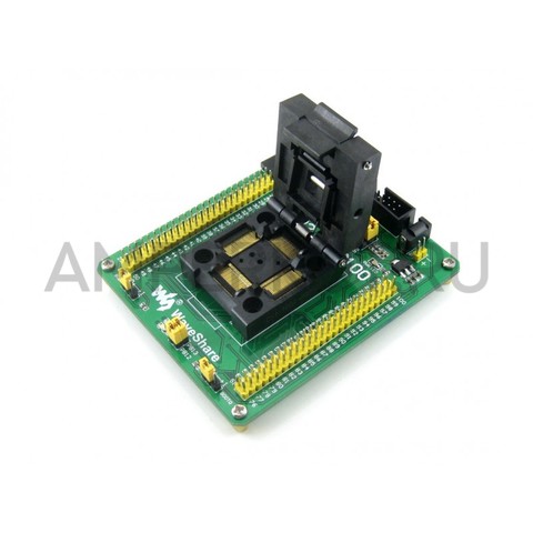 Waveshare IC адаптер для отладки и программирования микроконтроллеров STM32 В корпусе QFP100 (Шаг 0,5 мм), фото 1