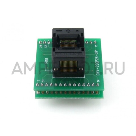 IC- адаптер Waveshare для микросхем в корпусе SSOP28 под DIP28 (Модель A), фото 5