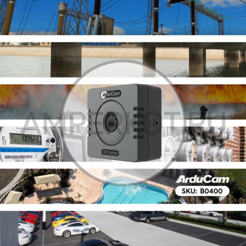 Модуль камеры Arducam Mega 3MP SPI 3.3 мм 68.75°, фото 6