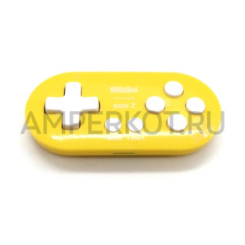 Беспроводной геймпад 8BitDo Zero 2 Bluetooth (Желтый), фото 2