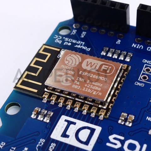 Плата WeMos D1 R2 WiFi на базе ESP8266 UNO (Arduino-совместимая), фото 4