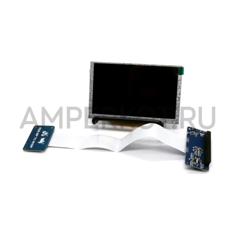 5” дисплей Waveshare для Raspberry Pi, 800×480, DPI, IPS, фото 3