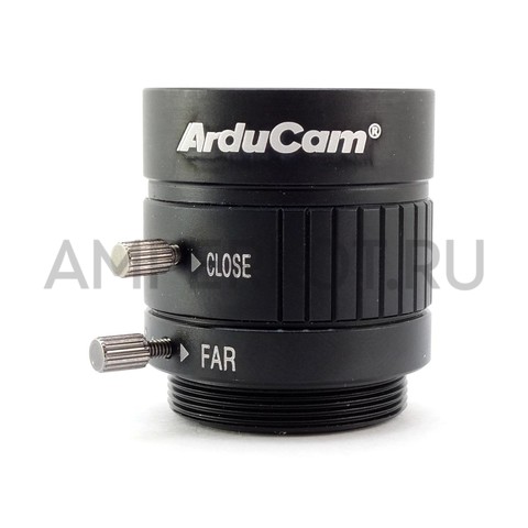 Объектив Arducam CS-Mount для Raspberry Pi HQ камеры, фокусное расстояние 16mm, фото 4
