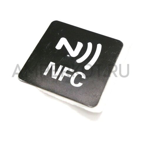 Водонепроницаемая NFC-метка 13,56 МГц Черная, фото 2