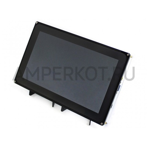10.1” дисплей Waveshare с корпусом 1024×600, HDMI, VGA, AV, емкостной сенсор, фото 3