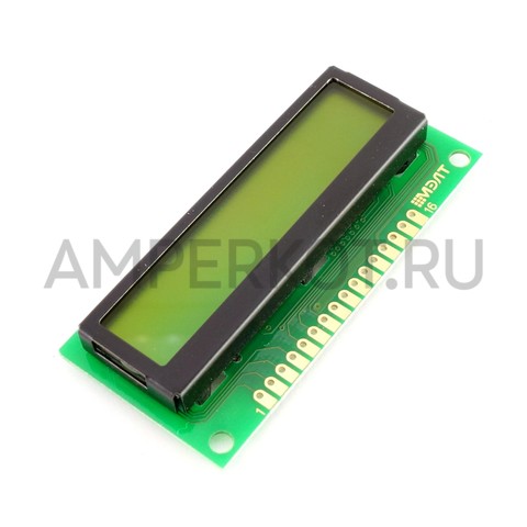 Знакосинтезирующий LCD дисплей MT-10S1-2YLG, фото 2