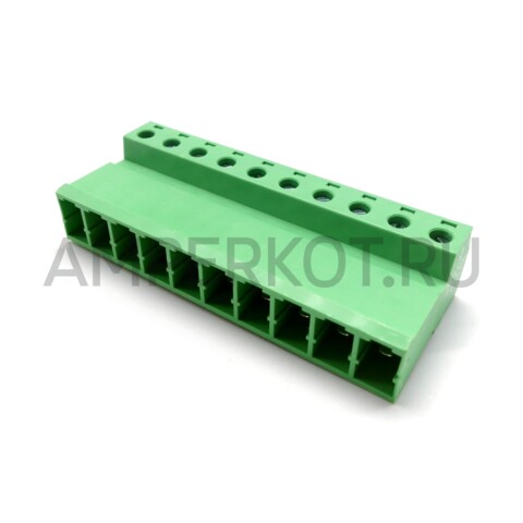 Высокотоковый клеммник (комплект) 2EDGKCM-7.62 10 контактов 300V/10A, фото 8