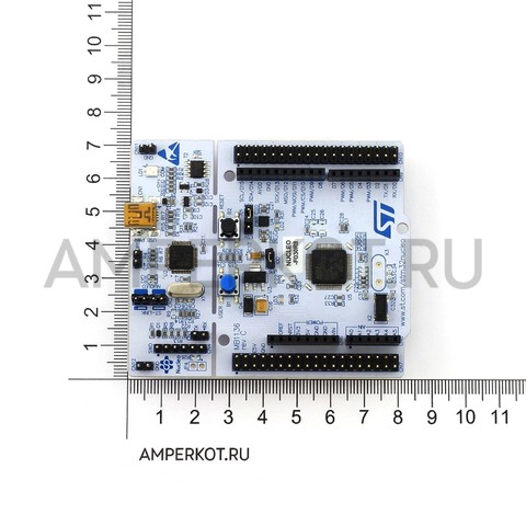 NUCLEO-F030R8 Отладочная плата MCU STM32F030R8T6 (ARM Cortex-M0), ST-LINK/V2-1, фото 2