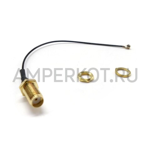 Пигтейл AntennaHome SMA-IPX 120 мм (AHCG.101), фото 2