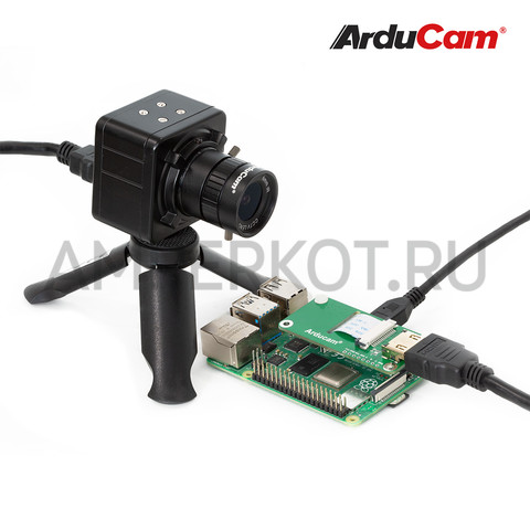 Набор с камерой HQ Arducam для Raspberry Pi 12.3MP 1/2.3" IMX477, фото 2