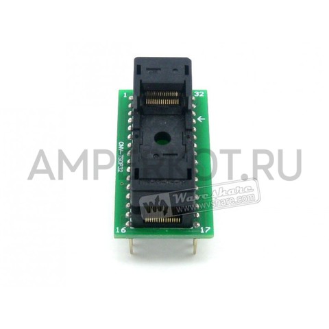 IC- адаптер Waveshare для микросхем в корпусе TSOP32/TSSOP32 под DIP32(B), фото 2