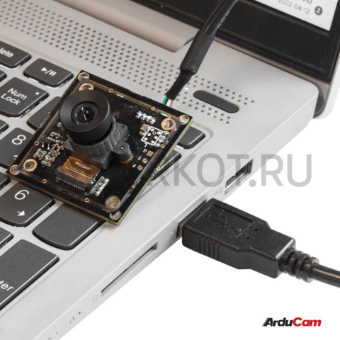 2МП USB камера Arducam с глобальным затвором (Global Shutter ) OV2311 Монохром Объектив M12 с низким уровнем искажений Без микрофона, фото 6