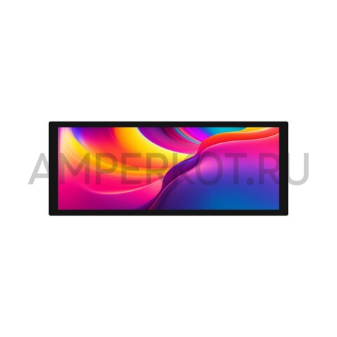 9.3” сенсорный дисплей Waveshare без корпуса, 1600×600 Full HD, закаленное стекло, CTP, совместим с Raspberry Pi, фото 1