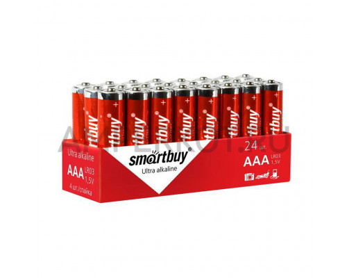 Ultra Алкалиновая батарейка Smartbuy LR03 AAA 1 шт, фото 1