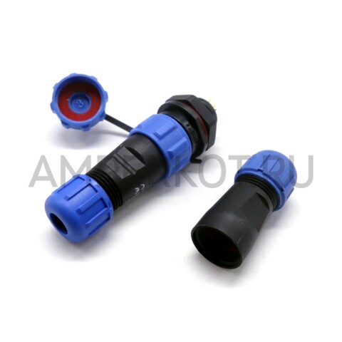 Водонепроницаемый стыковочный комплект SP13, IP68, 5 контактов, фото 1