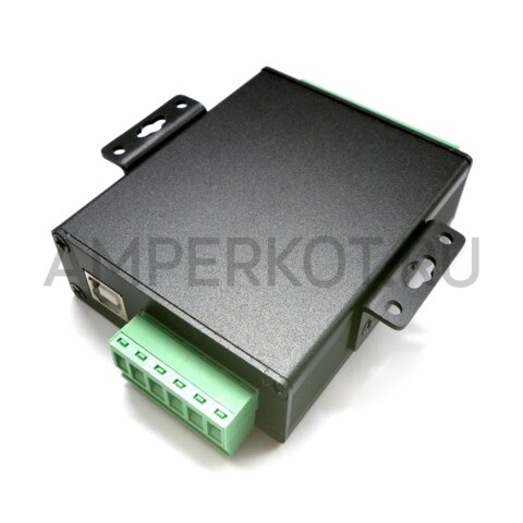 Промышленный конвертор USB в RS232/485  чип FT4232HL 2 канала RS232 + 2 канала RS232/485, фото 5