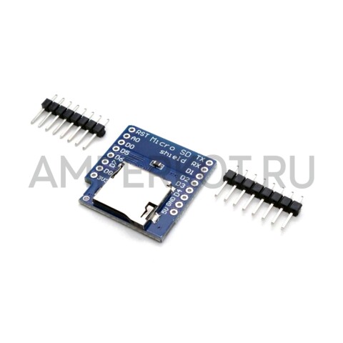 Плата расширения Micro SD в форм-факторе WEMOS D1 Mini, фото 1