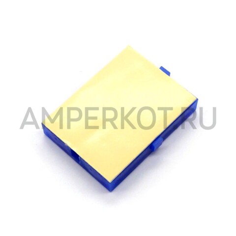 Беспаечная мини макетная плата синяя (solderless breadboard) на 170 отверстий, фото 2