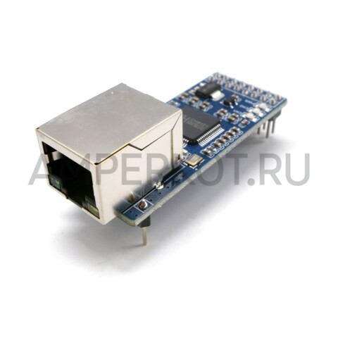 Преобразователь интерфейса Waveshare UART To Ethernet двухканальный, фото 1