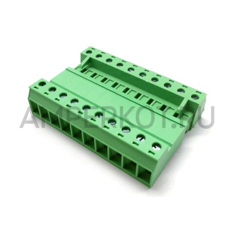 Высокотоковый клеммник (комплект) 2EDGKCM-7.62 10 контактов 300V/10A, фото 2