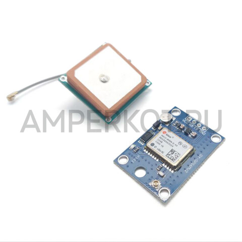 GY-GPSV3-NEO ー миниатюрный GPS приемник с поддержкой GLONASS построен на модуле uBlox NEO-M8N, фото 1