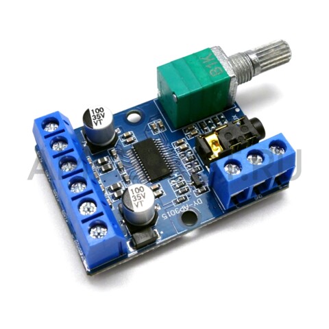 Двухканальный усилитель мощности DY-AP3015 30W 4-8Ом 8-24V, фото 3